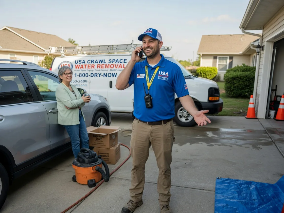 Crawl Space Water Removal Lavaca, AR FAQs